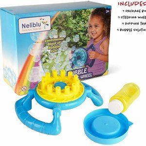 Neliblu Bubble Steering Wheel Think Fun, Think Us!! (Blue)